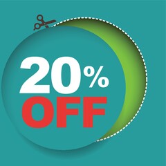 20 percent off sale