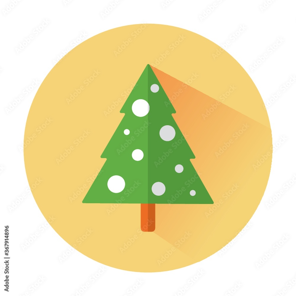 Wall mural christmas tree