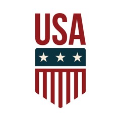 united states of america label design