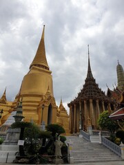 Obraz premium The temple of the emerald Buddha. The Grand Palace Bangkok,Thailand 1st July,2020