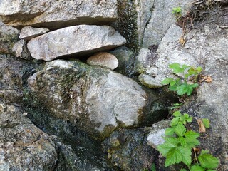 old stone wall