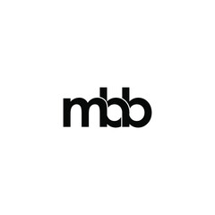 mbb letter original monogram logo design