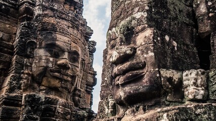Bayon Temple at Angkor Watt