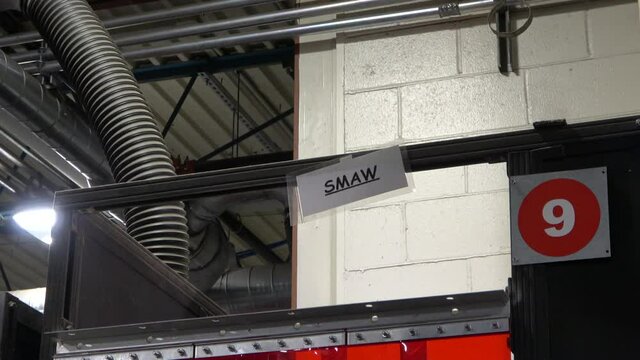 Arc flash from stick welding reflects onto the the exhaust ventilator