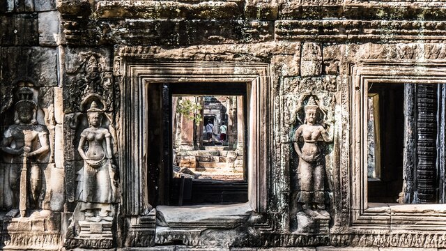 Bayon Temple at Angkor Watt