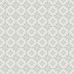 Background pattern. Floral wallpaper texture. Seamless geometric patterns, retro style. Perfect for fabrics, covers, patterns, posters, interior designs or wallpapers. Vector background image