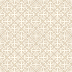 Background pattern. Floral wallpaper texture. Lace seamless pattern, retro style. Perfect for fabrics, covers, patterns, posters, interior designs or wallpapers. Vector background image