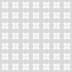 Geometric abstract background pattern. Monochrome wallpaper texture. Seamless pattern for fabric, cover, templates, posters, interior design or wallpaper. Vector image