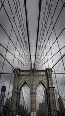 Brooklyn Bridge. New York.
Vertical Layout.
