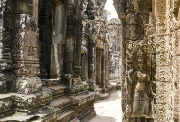 Photography of the temples of Angkor Watt. Cambodia.