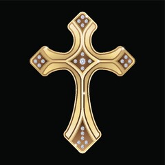 christian cross design