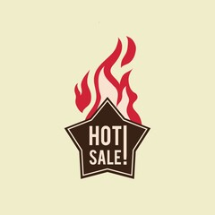 hot sale label design