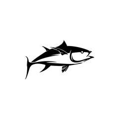 Fish Logo Template Design Vector