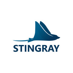 Stingray Logo Template Design Vector