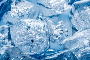 Ice Cubes Texture