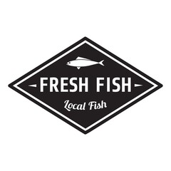 fresh fish label