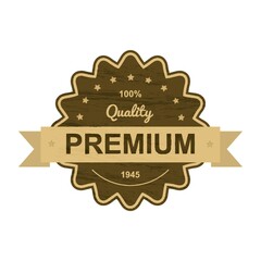 premium quality product label design