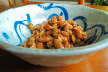 大豆を使った健康な食品の代表といえば「納豆」