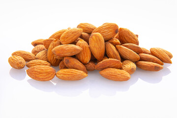 Nuts with high nutritional value, almonds,