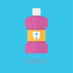 A mouthwash illustration.