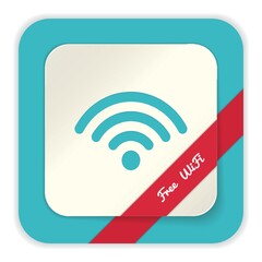 free wifi label