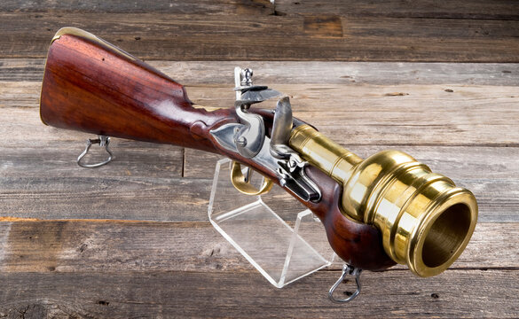 Flintlock Hand Mortar.
