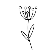 0006 hand drawn flowers doodle