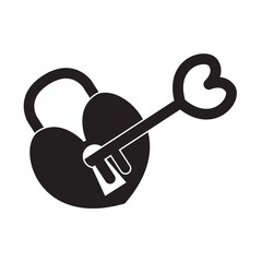 lock with a key