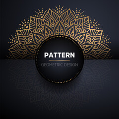 luxury ornamental mandala design background