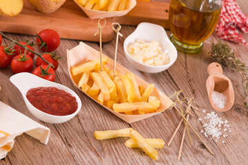 French fries.	
