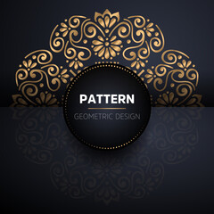 luxury ornamental mandala design background