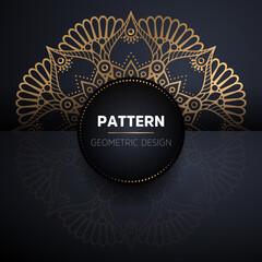 Fototapeta premium luxury ornamental mandala design background