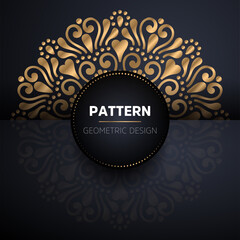 luxury ornamental mandala design background