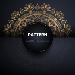 luxury ornamental mandala design background