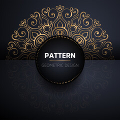 luxury ornamental mandala design background