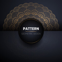 luxury ornamental mandala design background