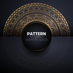luxury ornamental mandala design background