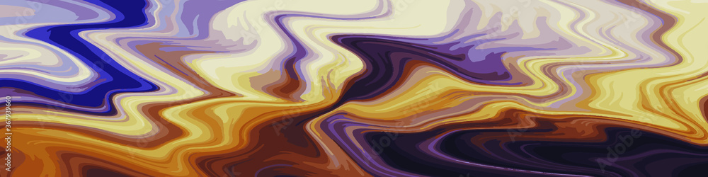 Poster abstract color flow gradient background. liquid marble art texture. flow inks in water style