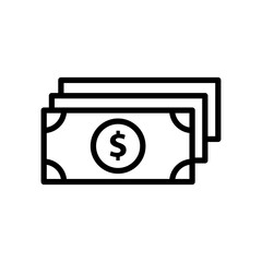 Money icon vector design templates