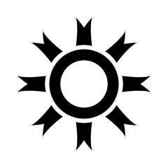 Sun light icon