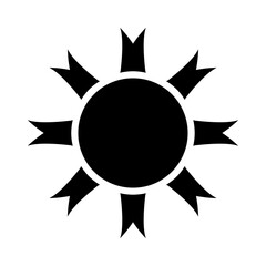 Sun light icon