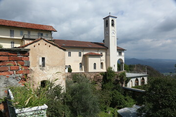 Fototapeta na wymiar Santuario Sacro Monte di Belmonte