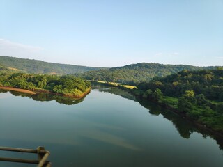 lake in the mountains