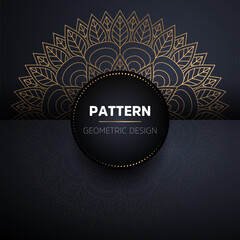 luxury ornamental mandala design background