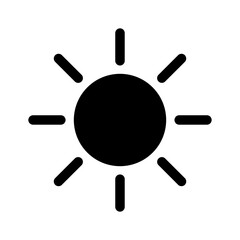 Sun icon