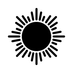 Sun icon