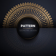 luxury ornamental mandala design background