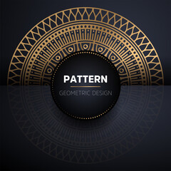 luxury ornamental mandala design background