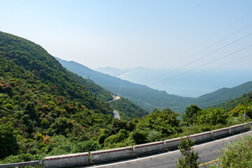Fototapeta na wymiar Hai Van Pass in Vietnam