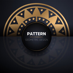 luxury ornamental mandala design background